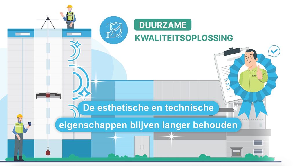 Gevelreiniging bedrijfspand loods