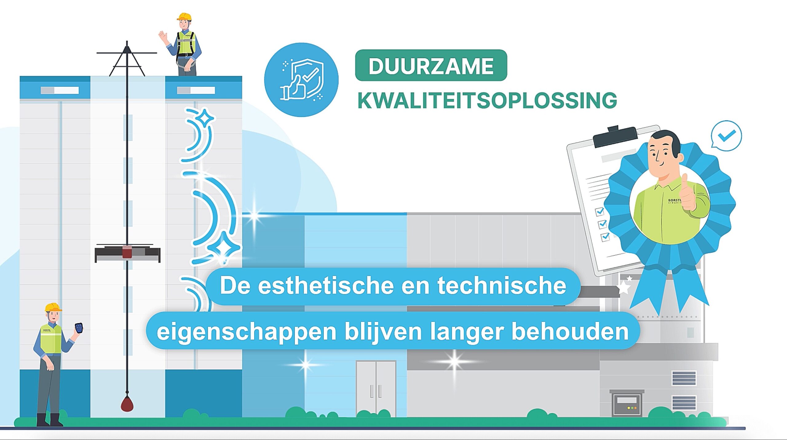 Gevelreiniging bedrijfspand loods