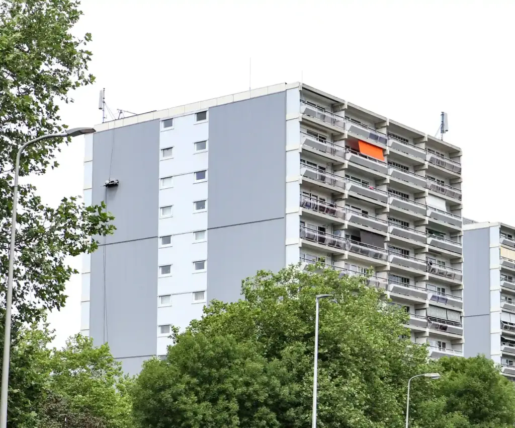 Gevelreiniging vve appartementencomplex